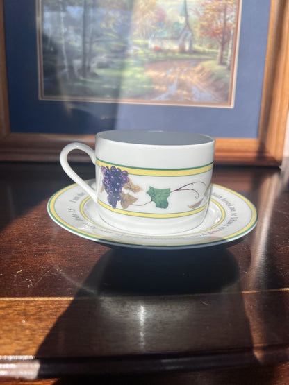 John 15 - Cup and Saucer Set