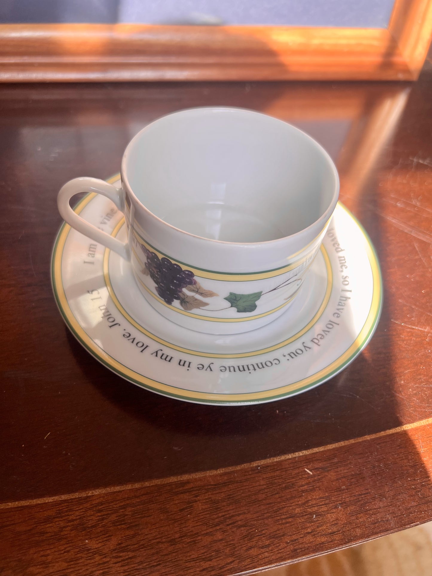 John 15 - Cup and Saucer Set