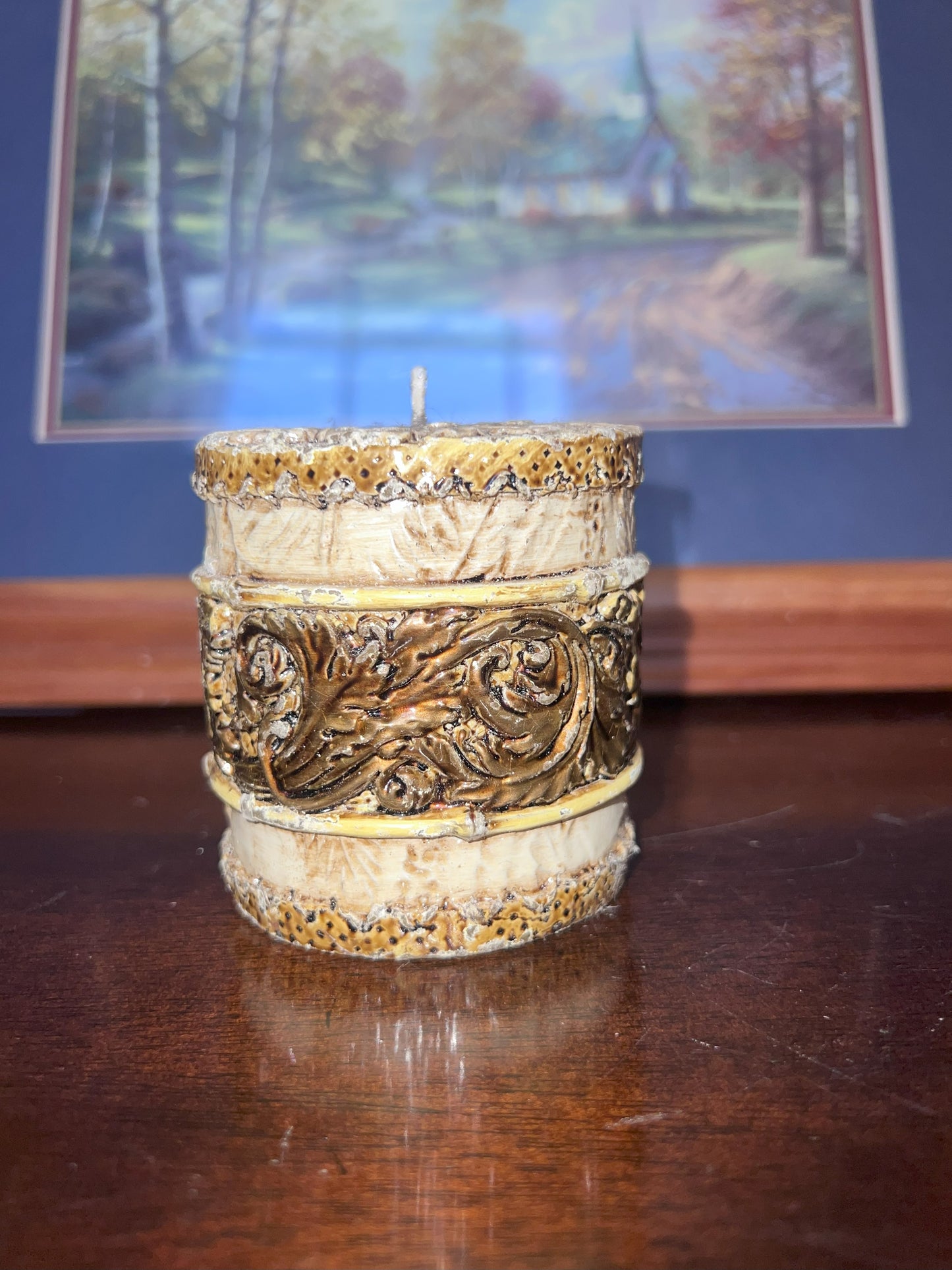 Beautiful Carved Candle