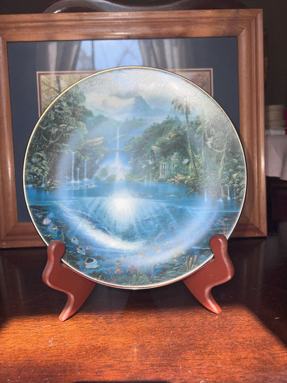 Hamilton Collection - Sanctuary Of The Dolphin Plate