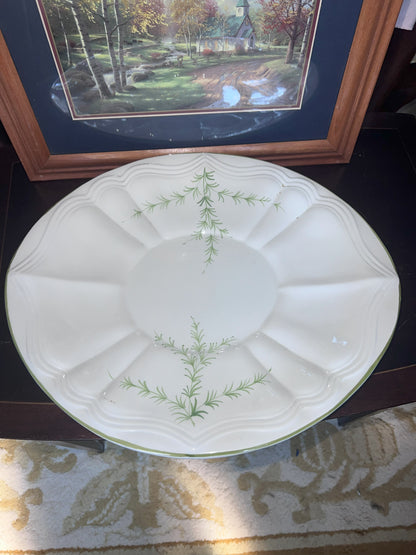 Rare Italian Hand Painted Soup Tureen Dish Set by Nora Fenton